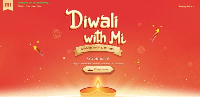 mi Diiwali Offer