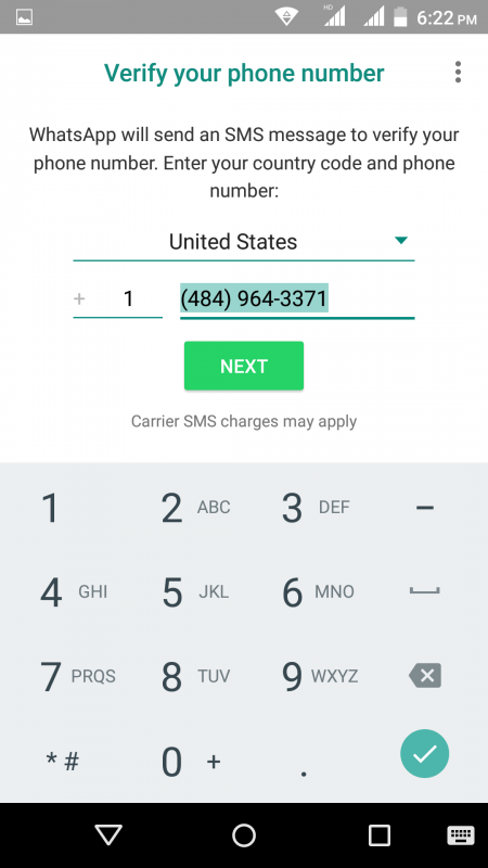 WhatsApp Mobile Number