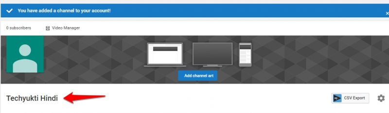 Multiple Youtube channel Created