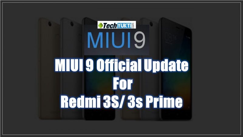 Redmi 3S Aur 3S Prime Me MIUI 9 Update Kaise Kare