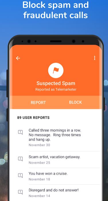Block Spam number