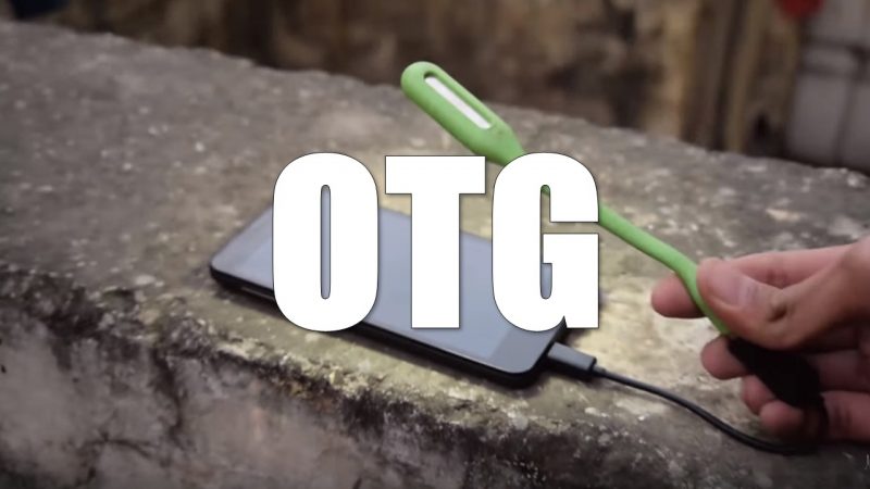 OTG Cable Use