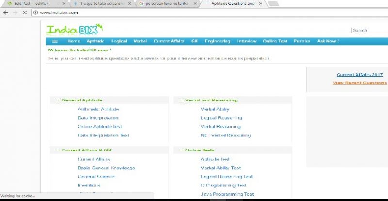 PRT Screen Shots