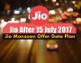 Jio After 15 July 2017