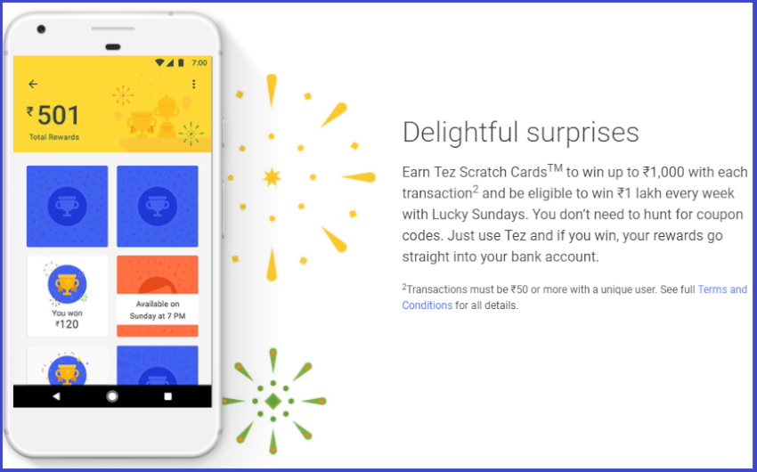 Google tez refer and earn offer