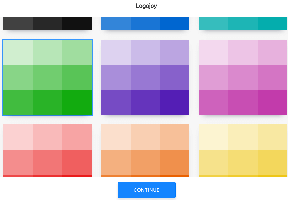 Select logo color