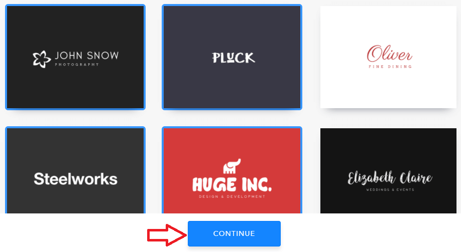 select sample Logos