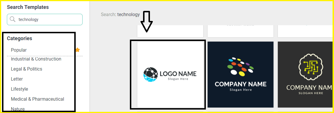 select custom logo design