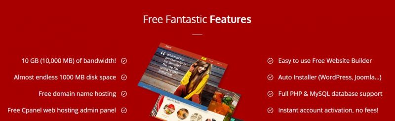 000webhost feature