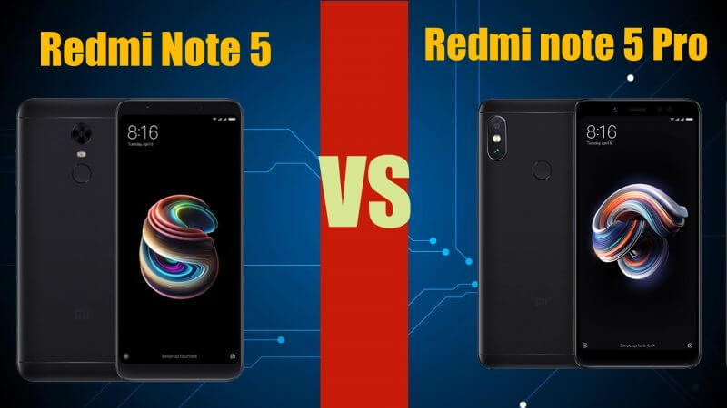 Redmi Note 5 vs Redmi Note 5 Pro