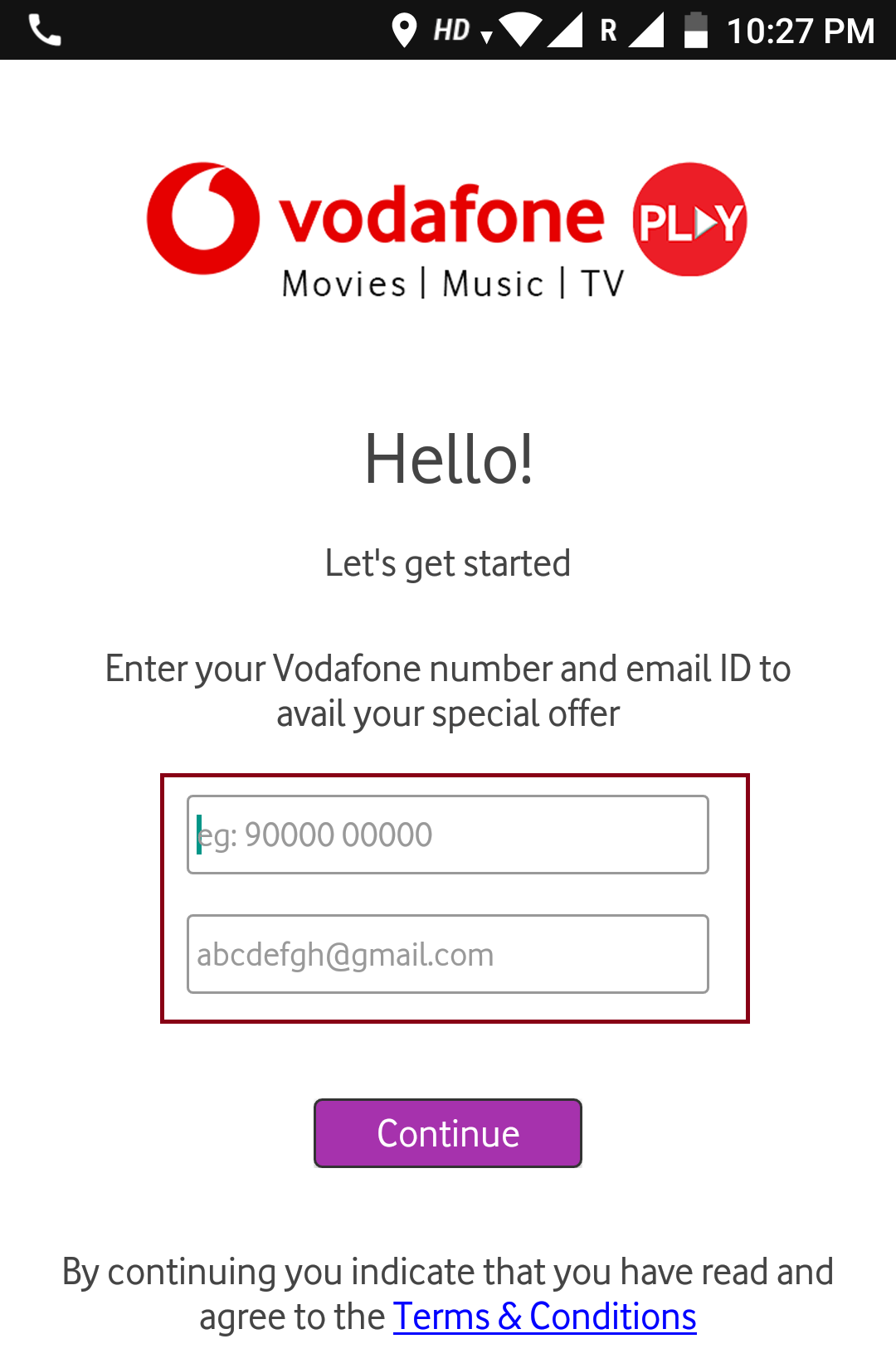 vodafone play app