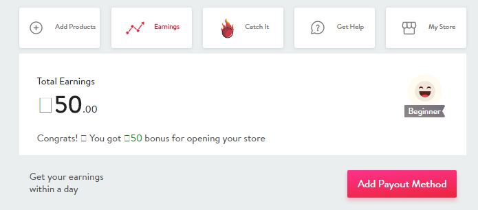 Earn 50 