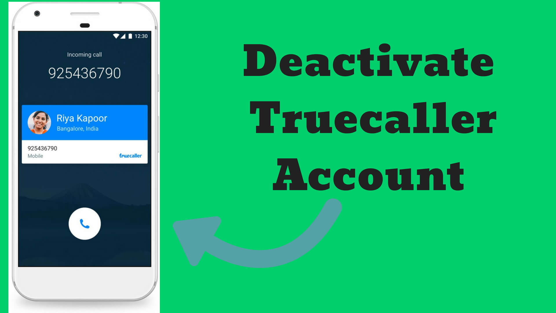 deactivate truecaller account