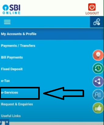 SBI eservices