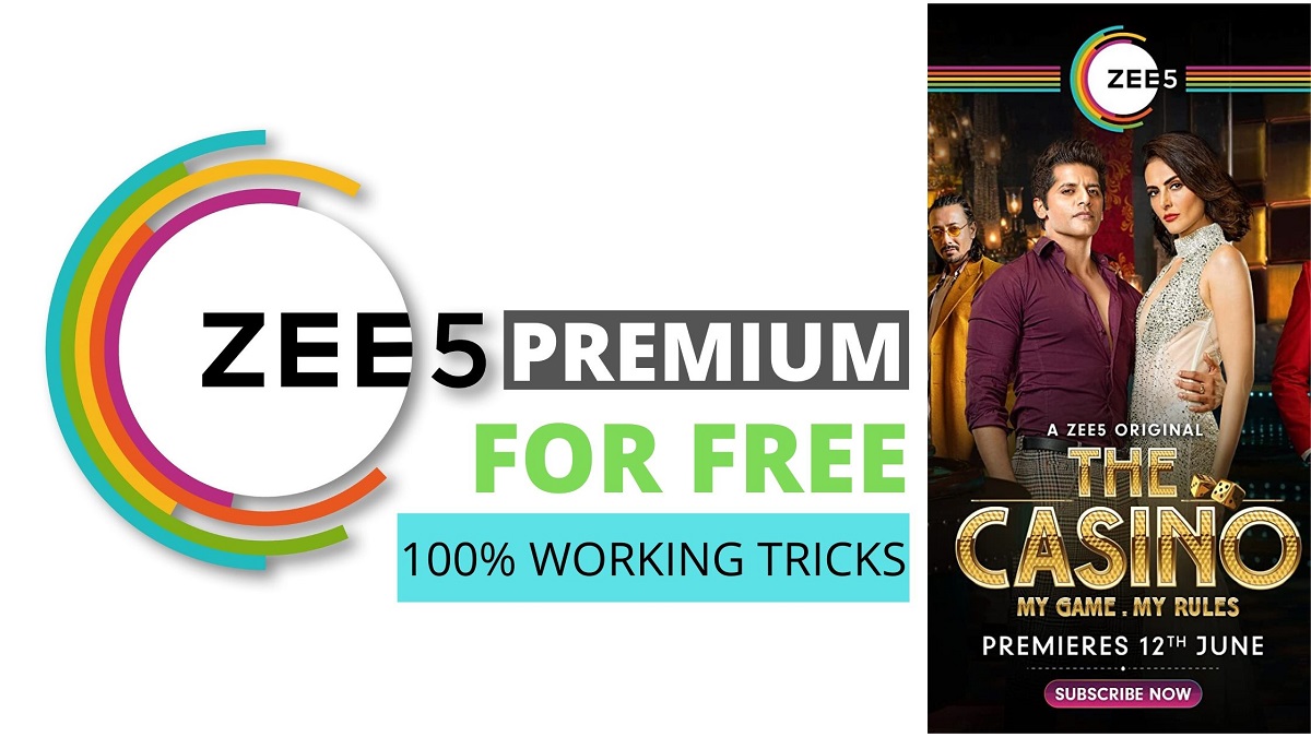 Zee5 premium account for free