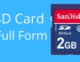 SD Card full form