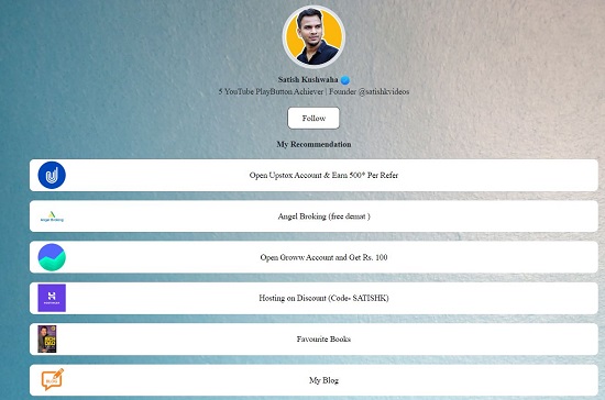 Instagram Landing Page