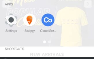 Open setting 