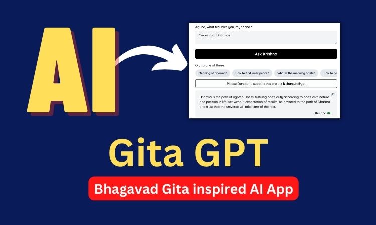 Gita GPT – Bhagavad Geeta AI