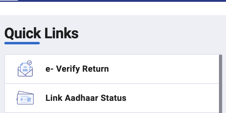 Link Aadhar status