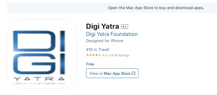 Download DigiYatra App iOS